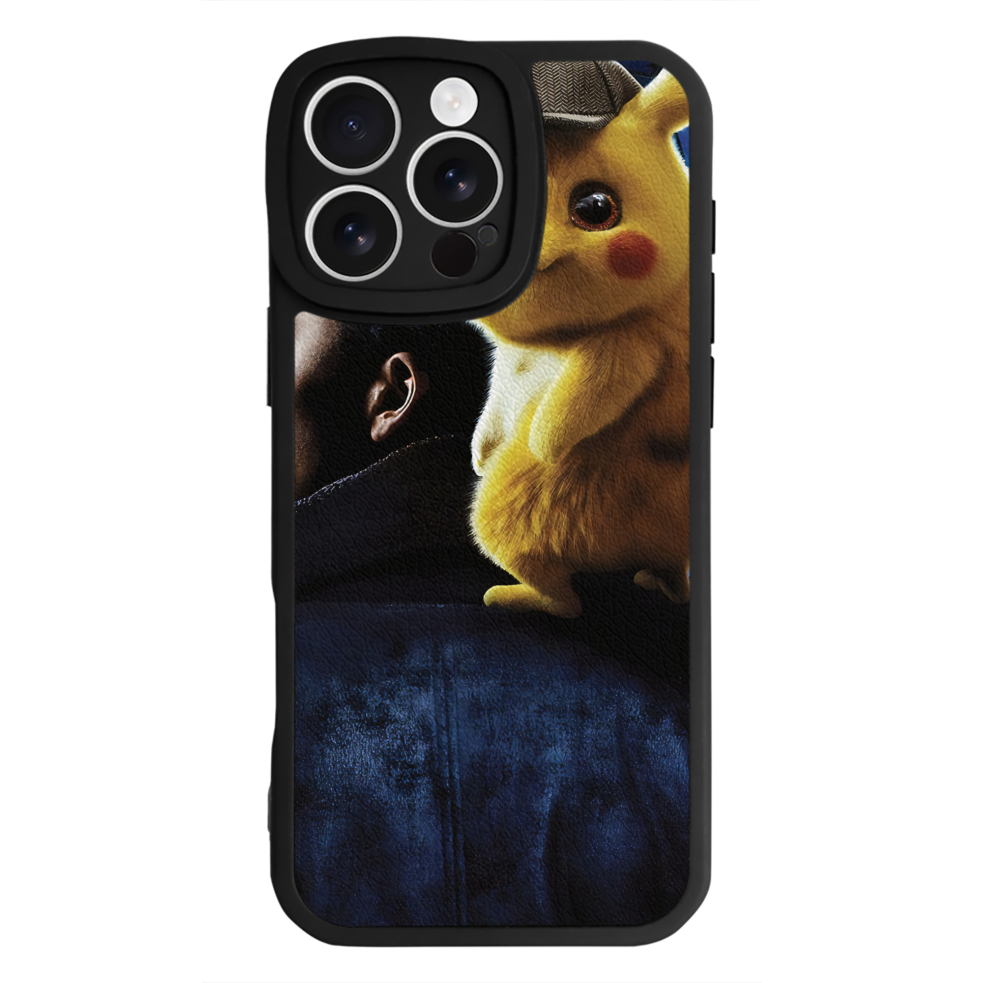 （画像用） ポケットモンスター Pokémon 【iPhone 16シリーズ対応】シリコンスマホケース（レザー調） 材質：シリコン